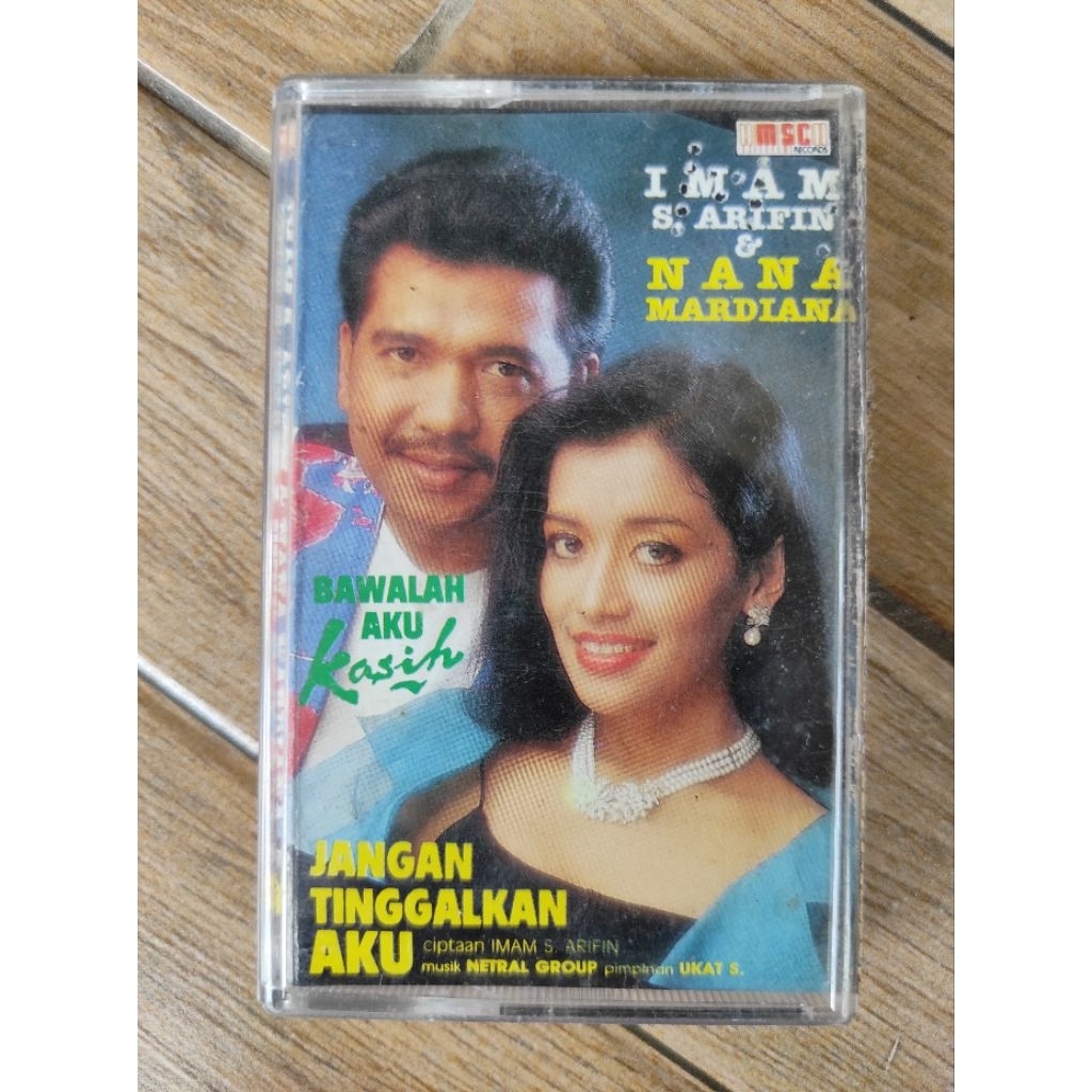 kaset pita IMAM S ARIFIN & NANA MARDIANA "jangan tinggalkan aku"