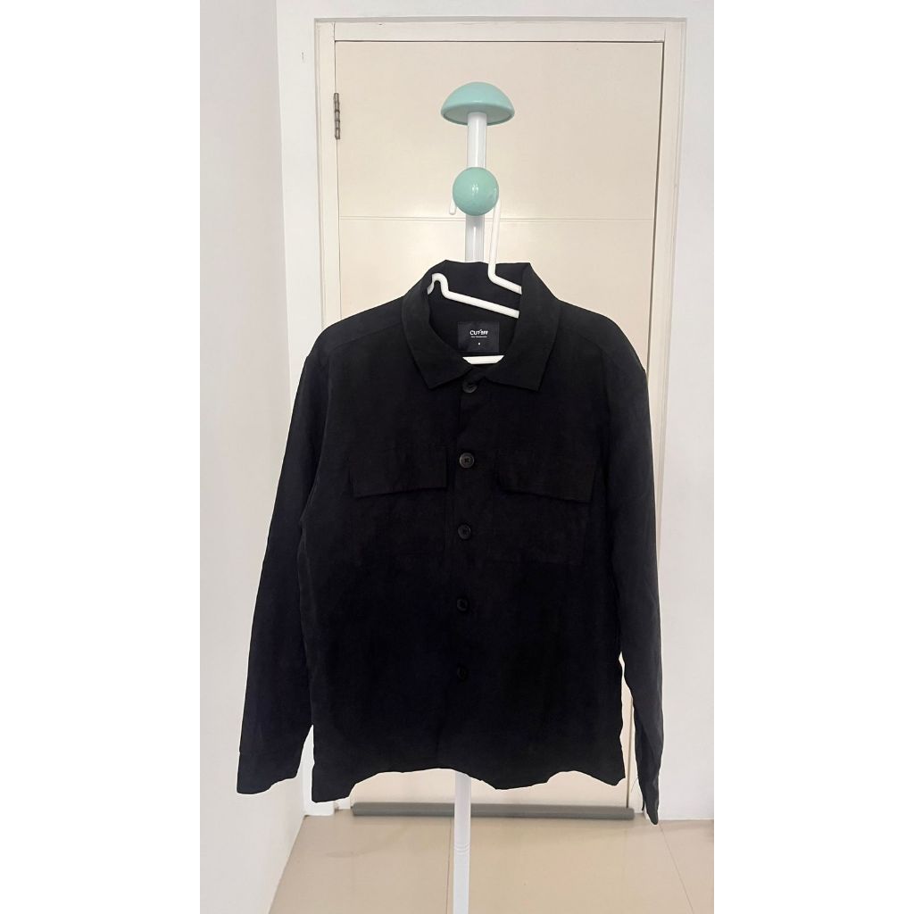 preloved pribadi outer pria bahan suede