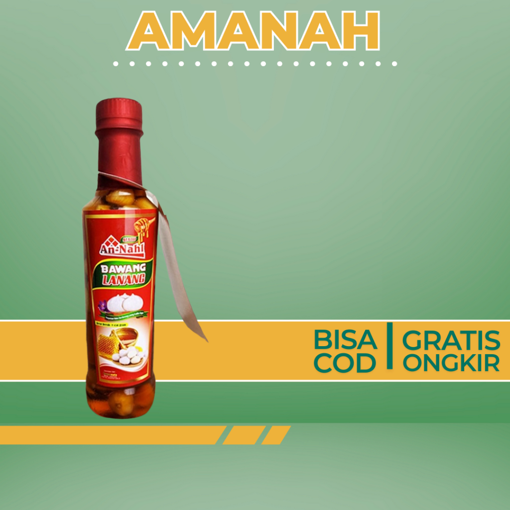 AN Nahl Madu Bawang Lanang 450 gram - Bawang Lanang Asli