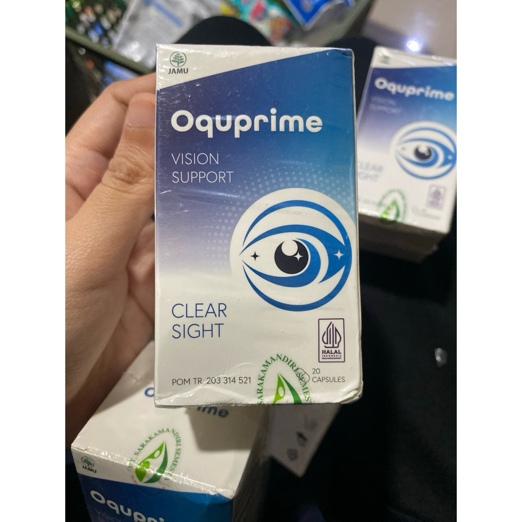 Oquprime Vision Support 20 Kapsul