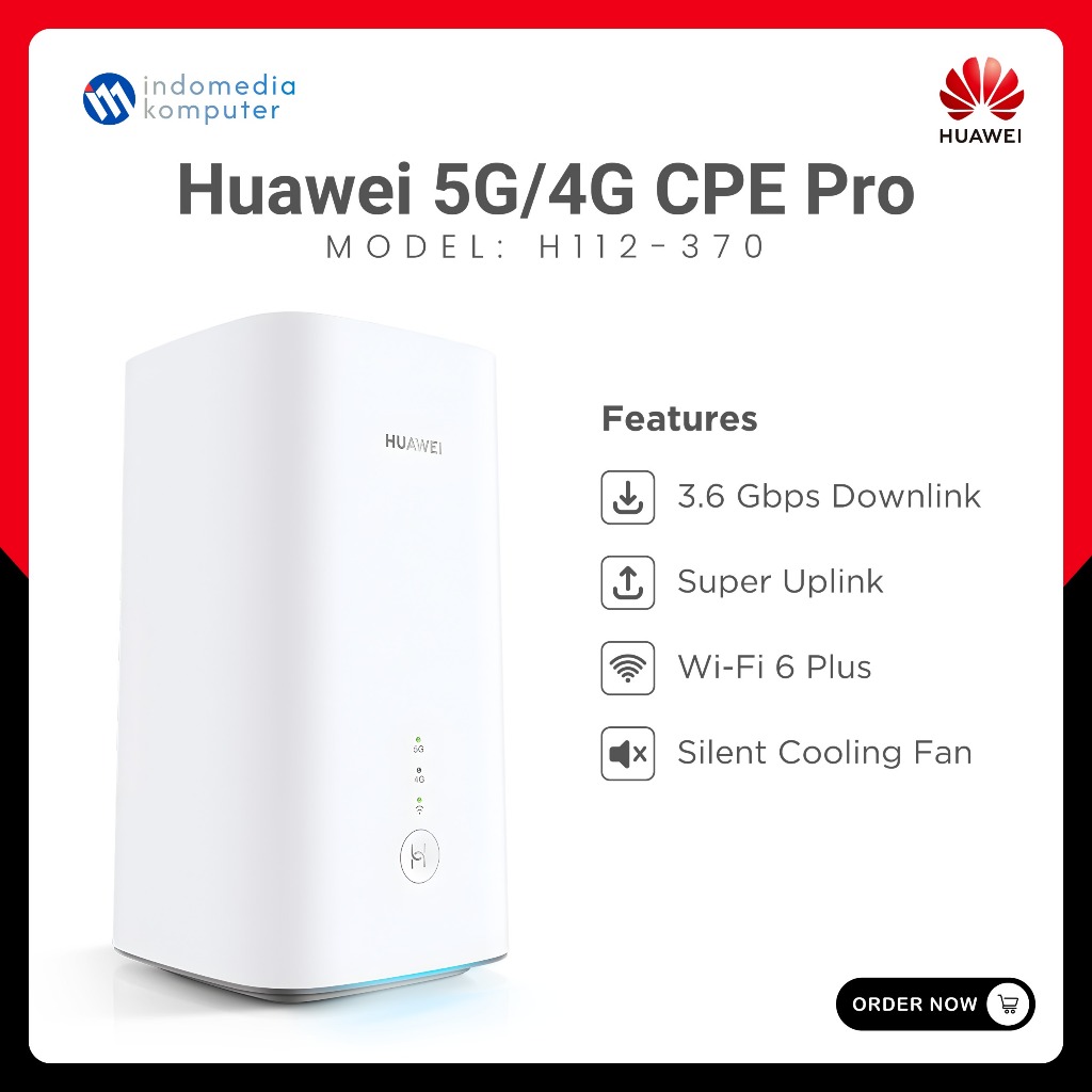 Router Huawei 5G H112-370 Huawei Router 5G H112-370 5G Router Huawei H112-370