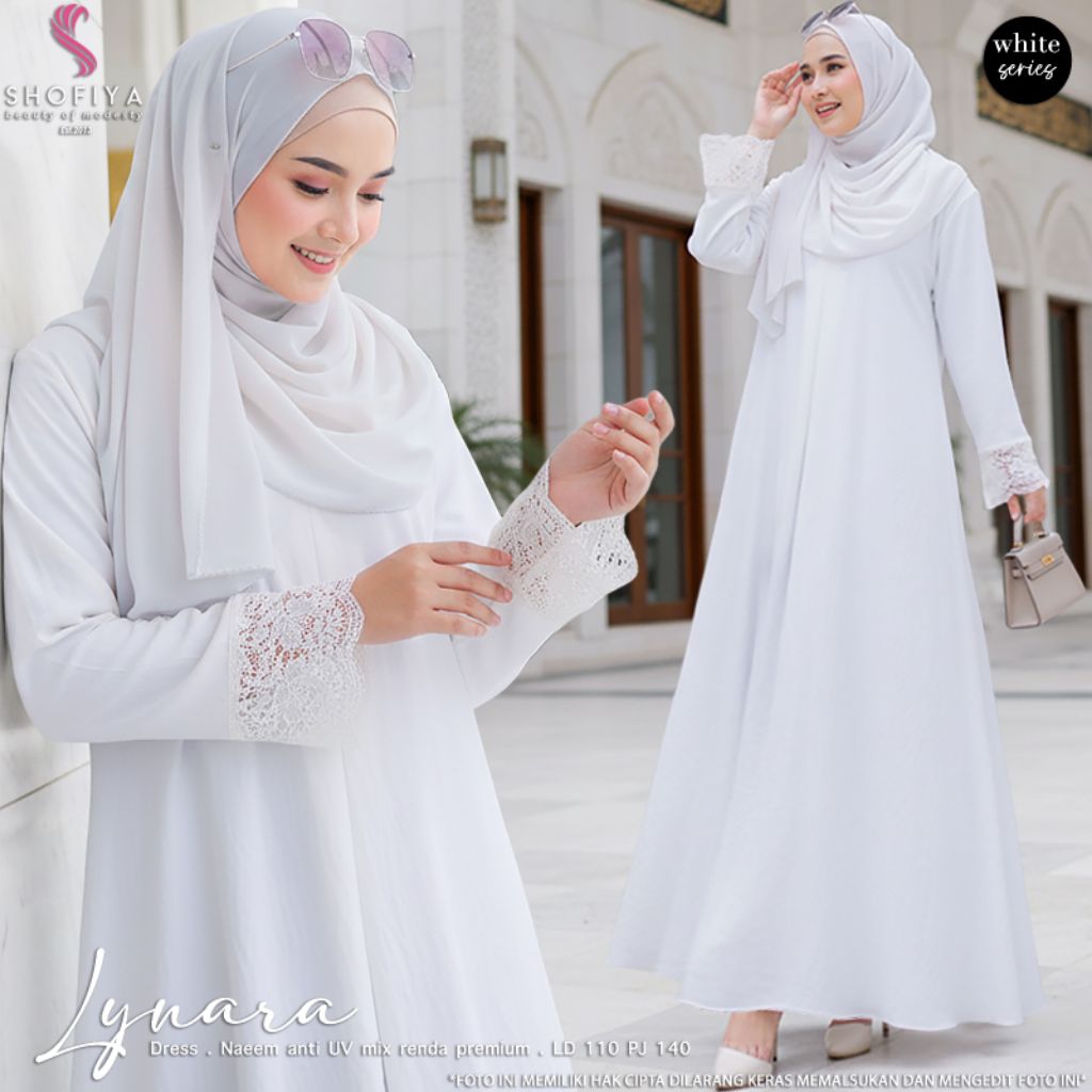 (NEW) GAMIS DRESS LYNARA BY SHOFIYA // FASHION MUSLIM // KIENKA#1#2 MAXY BY NADHIFA