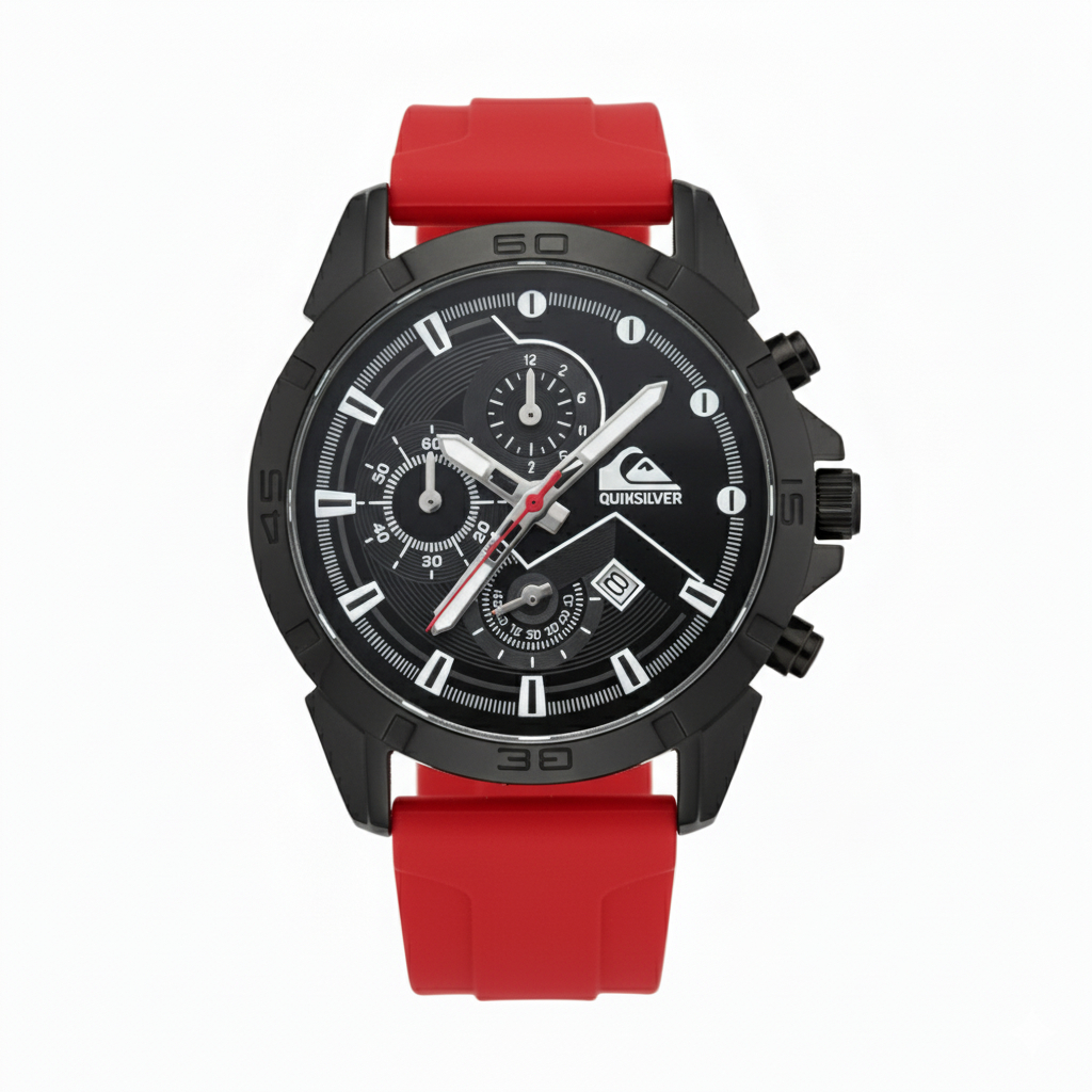Jam tangan Pria Quiksilver Analog tanggal aktif