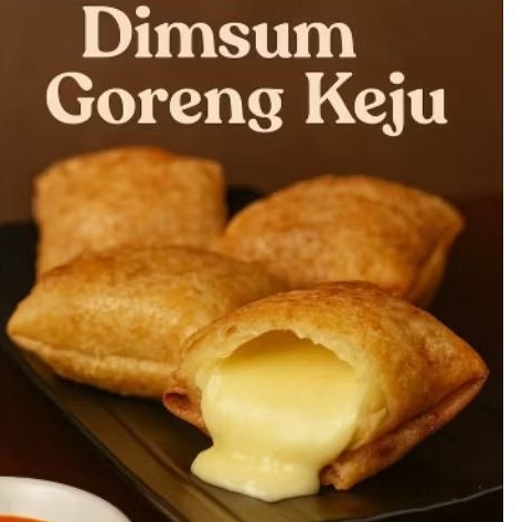 Dimsum Goreng Keju Lumer