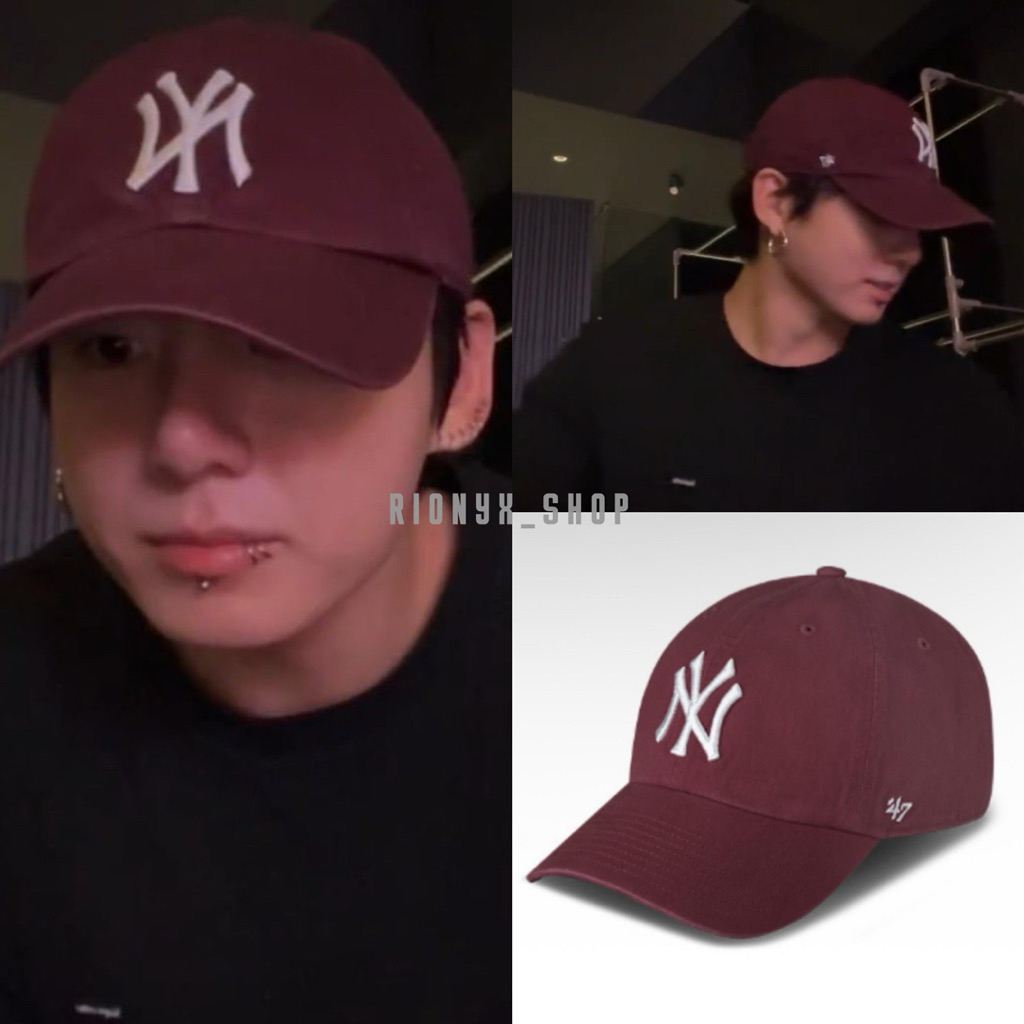 [READY STOCK] MLB CAP OFFICIAL wore by BTS V JUNGKOOK
