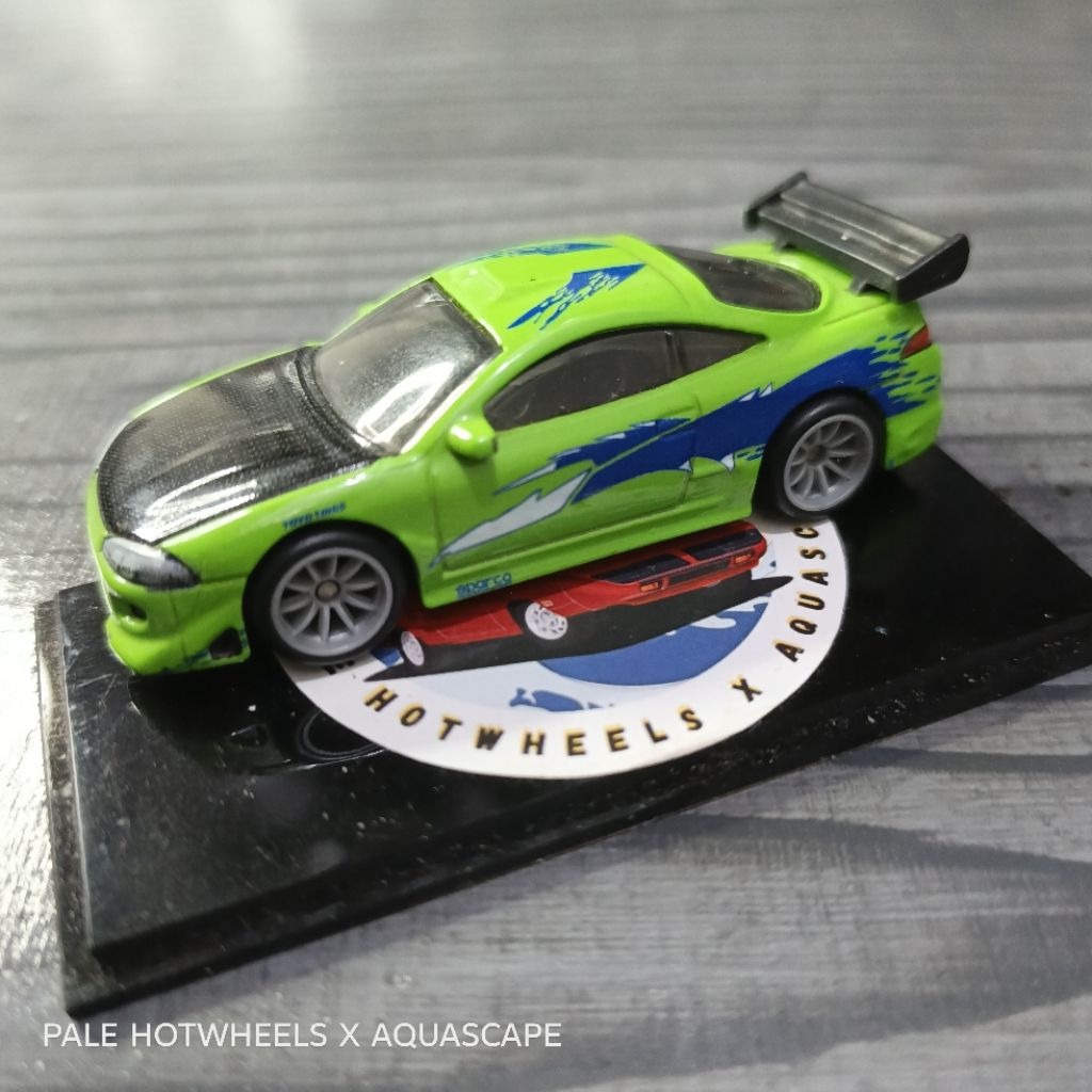 HOTWHEELS MITSHUBISI ECLIPSE FAST FURIOUS FAST STAR RARE LOOSE