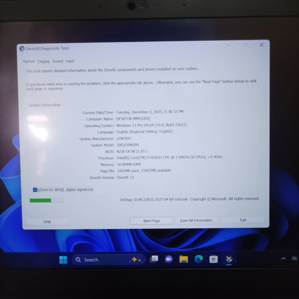 LENOVO THINKPAD X390