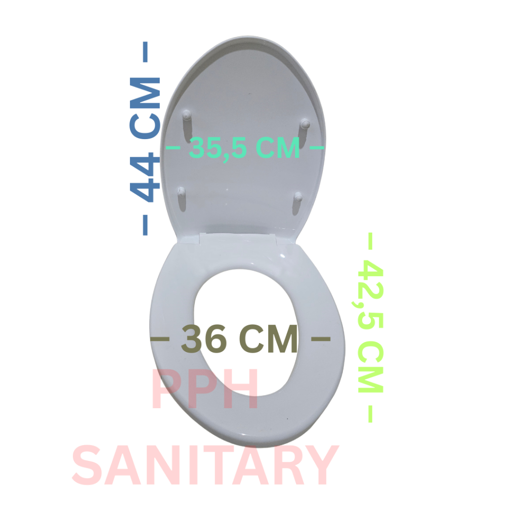 Tutup Kloset duduk model TOTO TC364