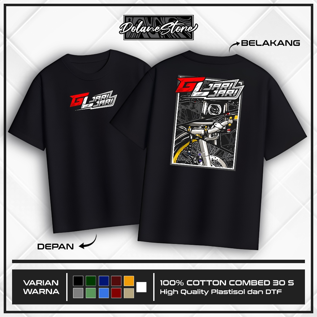 DOLANE STORE – KAOS RACING GL JARI JARI | FASHION PRIA & WANITA KEKINIAN – KAOS TERBARU & TERLARIS