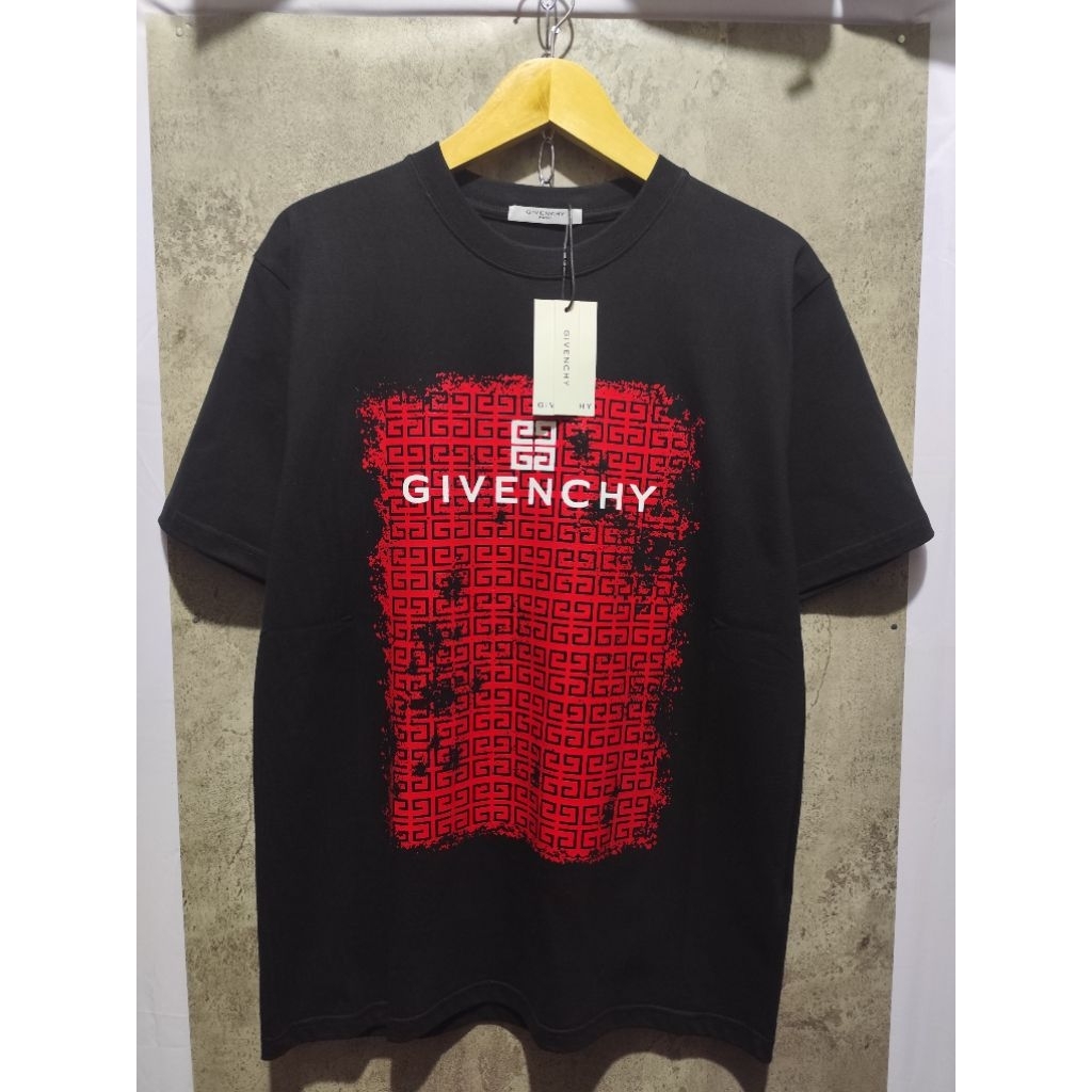 T-SHIRT Givenchy Text Flame Black