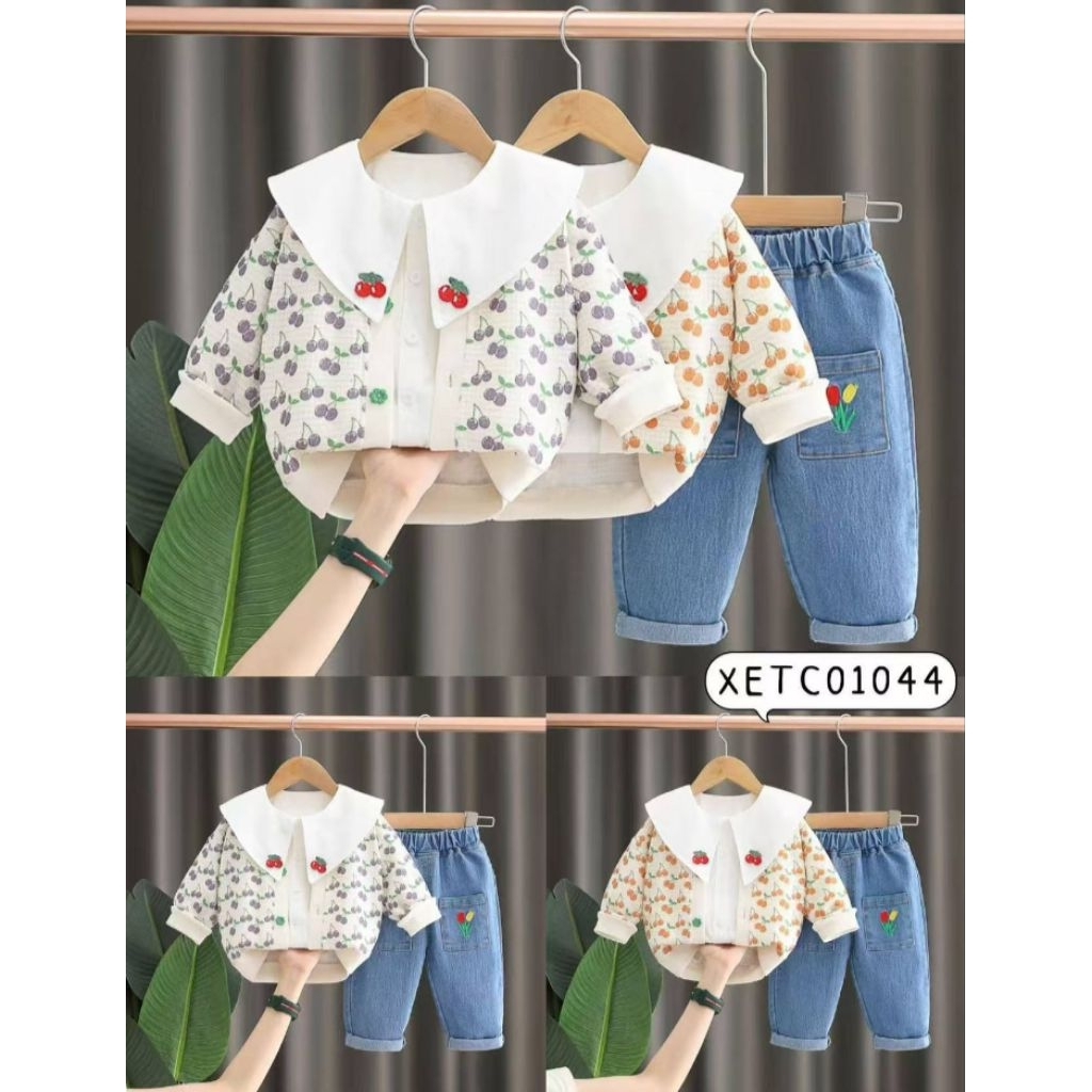 3 IN one ves rajut size 1-5 lebaran