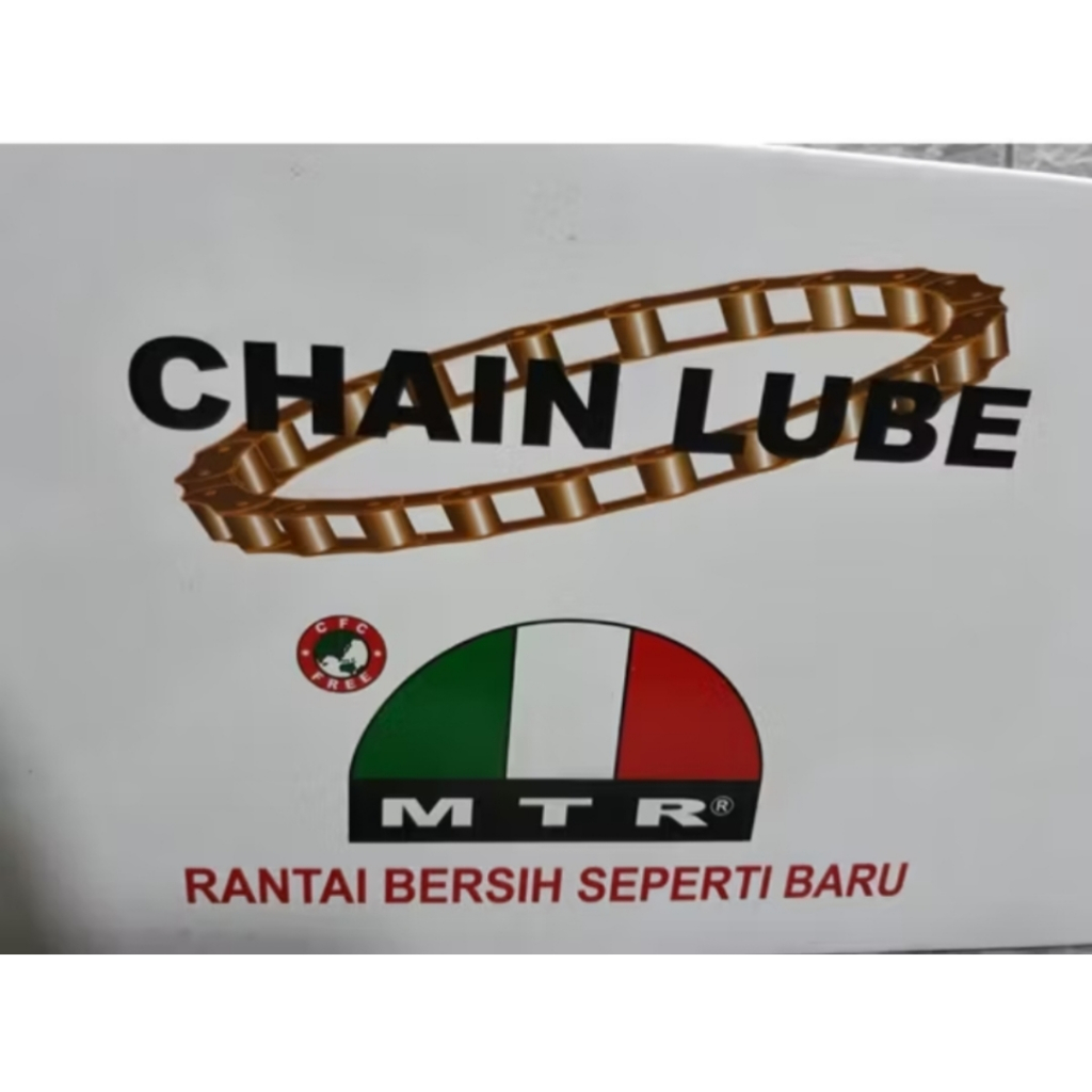 PEMBERSIH, PELUMAS RANTAI, SEMPROTAN RANTAI ( CHAIN LUBE MTR )