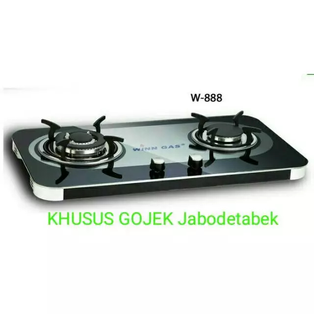 Winn Gas W-888 Kompor gas kaca Winn gas