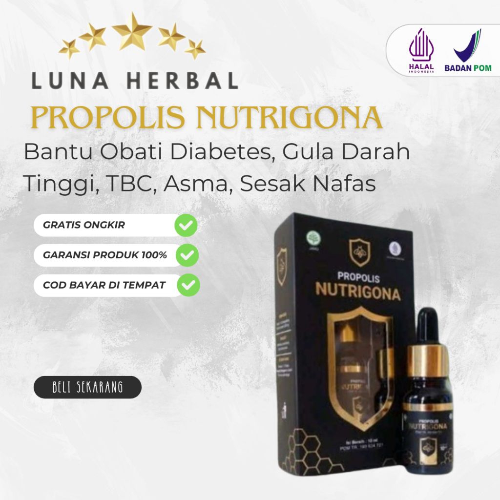 PROPOLIS NUTRIGONA Mengobati Sesak Nafas Obat Herbal Sesak Napas Suplemen Alami untuk Sesak Napas