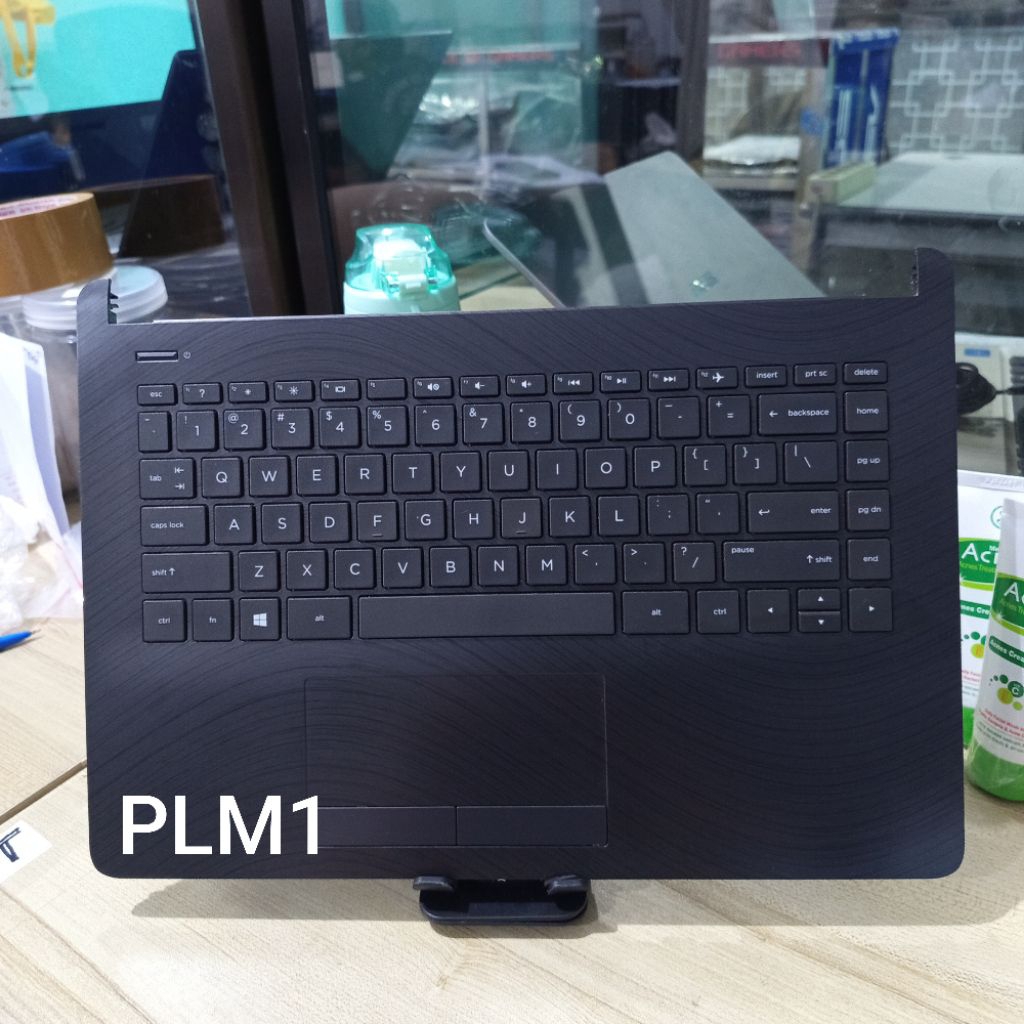 [ HITAM ] Palmrest HP 14-bw HP 14-bs HP 240 G6 Casing Keyboard HP 14bw 14bs Normal tested seken Orig