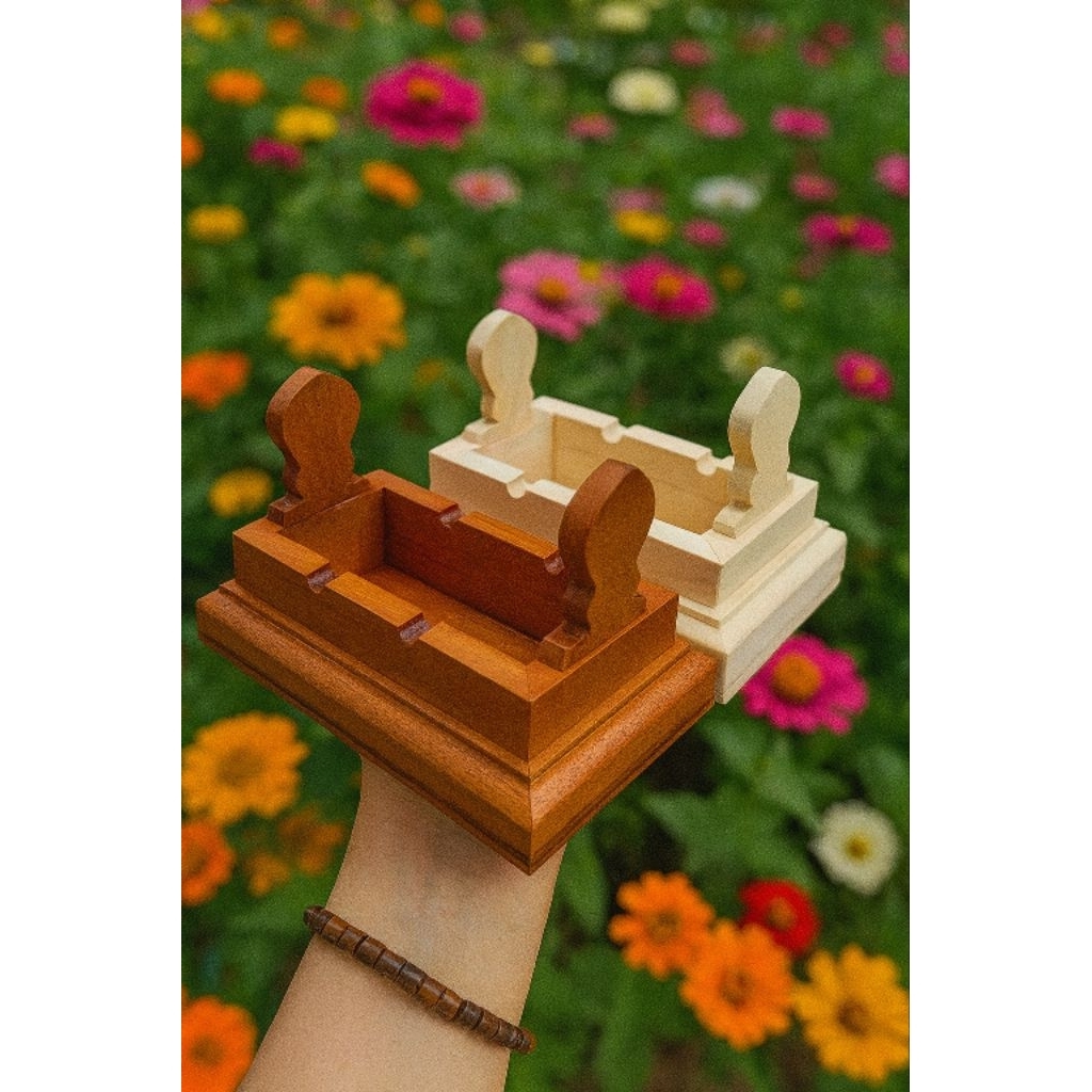 asbak kayu/asbak murah/asbak kuburan/asbak unik