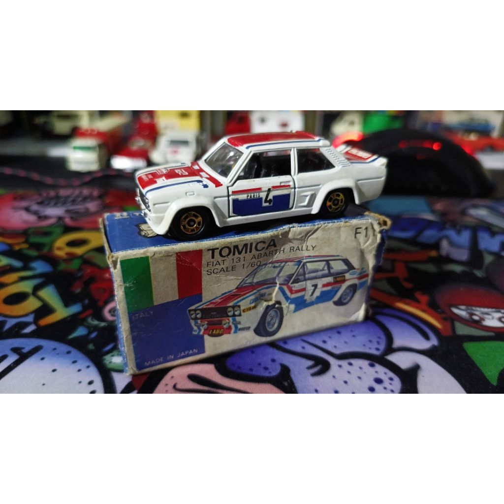 Tomica Foreign FIAT 131 Abarth Rally