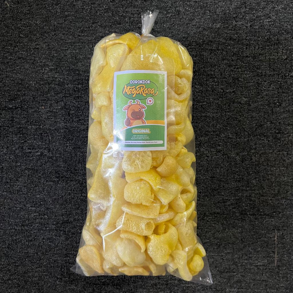 Dorokdok Kerupuk Kulit Sapi Garut Rasa Asin Gurih 200 gram
