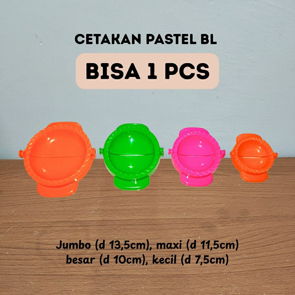 (1 PCS) CETAKAN PASTEL JUMBO / MAXI / BESAR / KECIL / CETAKAN JALANGKOTE / CETAKAN EMPANADA / CETAKA