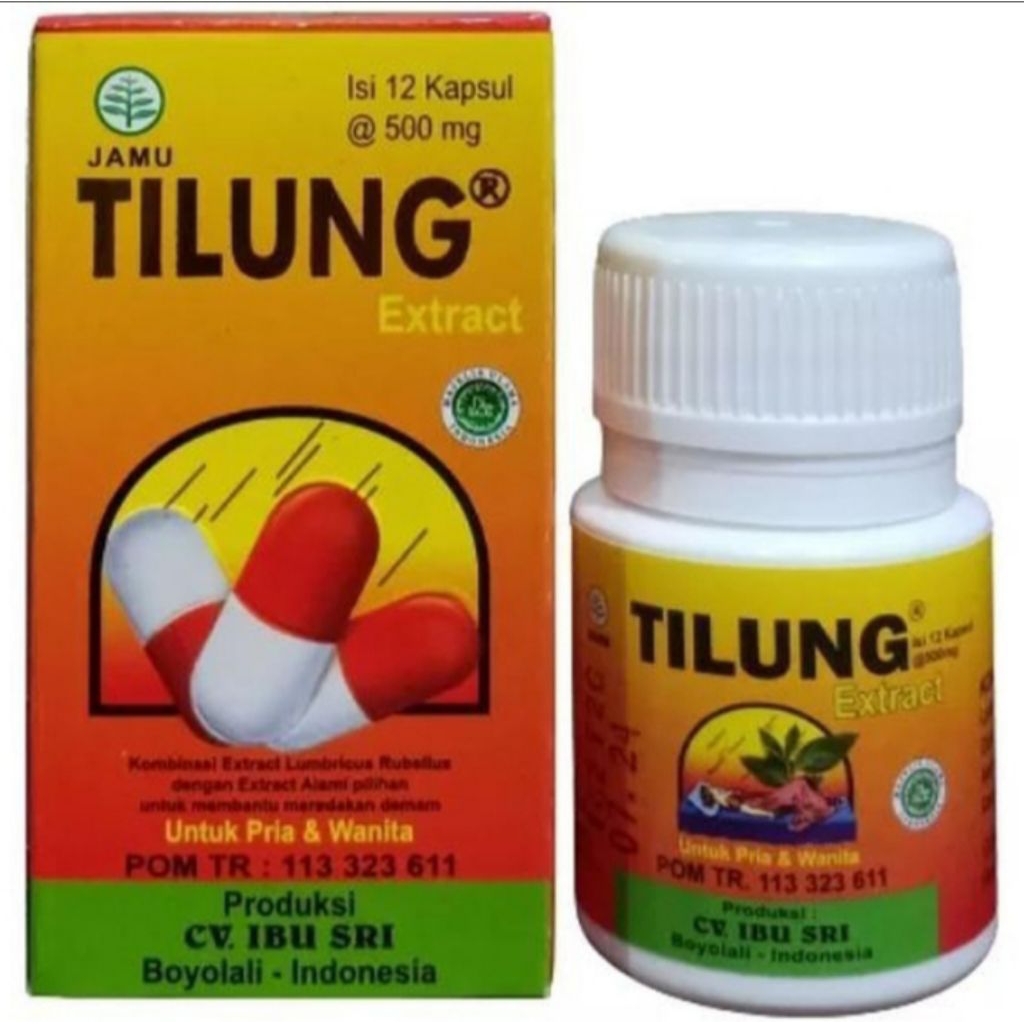 Tilung ekstrak cacing Obat Tipes