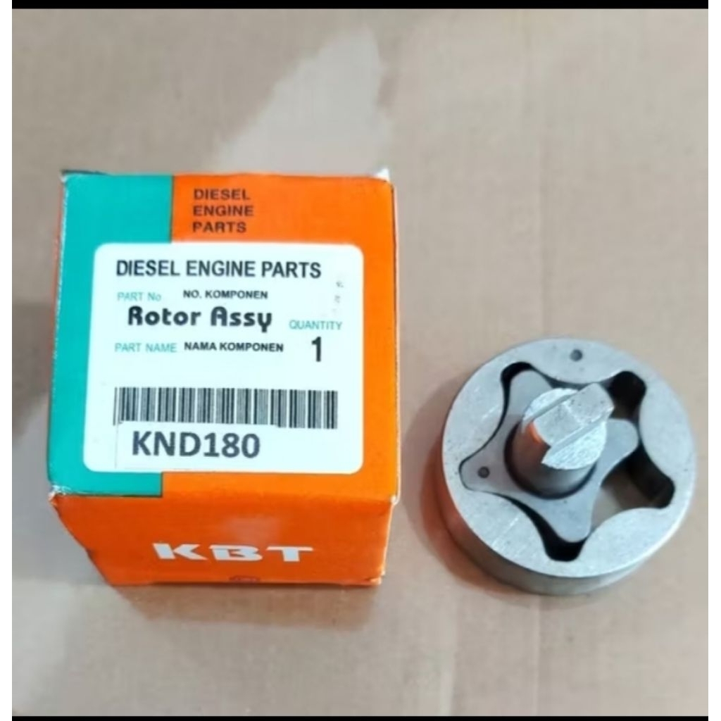 POMPA OLI MESIN DIESEL KUBOTA KND 180/KND220 ROTOR OIL PUMP MEREK KUBOTA