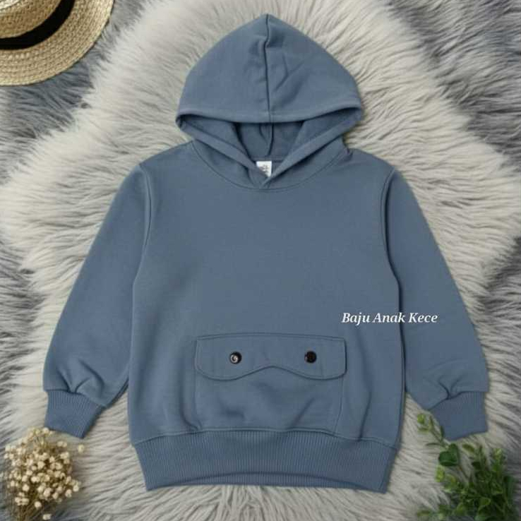 Hoodie Kacamata Anak 1-6 Tahun Sweater Anak Cewek Cowok Korean Style