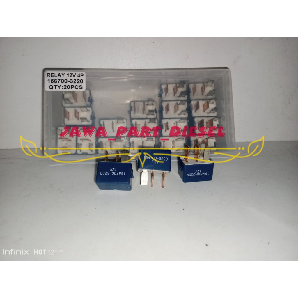 relay lampu  avanza 156700-3220