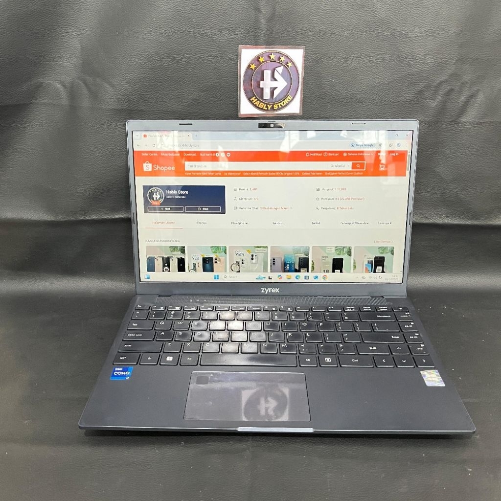 LAPTOP ZYREX CRUISER 20 CORE i7 1195G7 16GB SSD 1TB 14INCH SECOND BERGARANSI