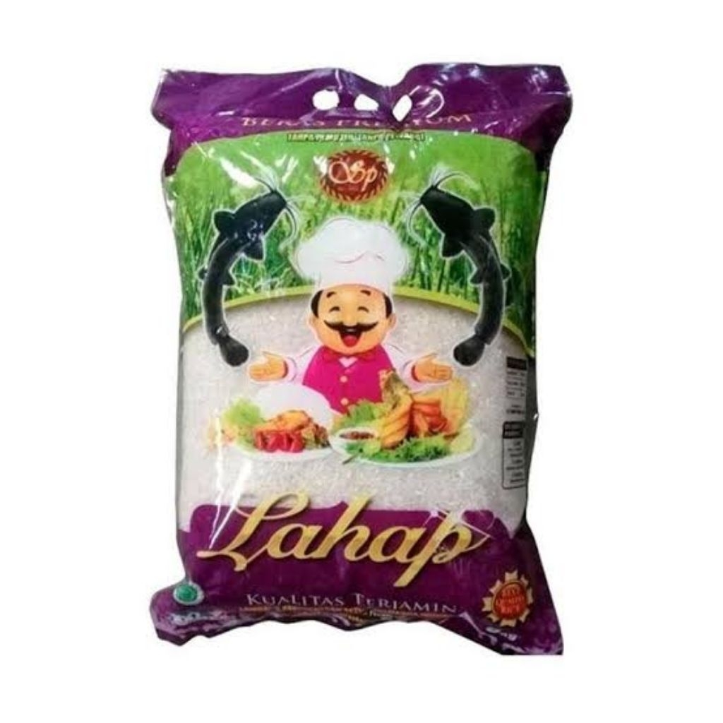 (MJM) Beras Lahap Lele 5kg dan Lahap Wanita