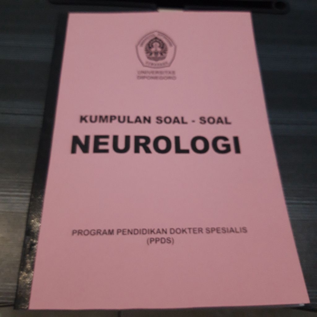 Buku Soal PPDS Preloved Dokter Residen FK Kedokteran Spesialis Universitas Diponegoro Undip