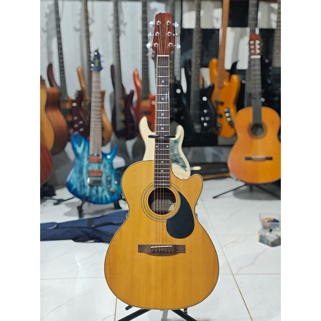 gitar akustik elektrik segovia original