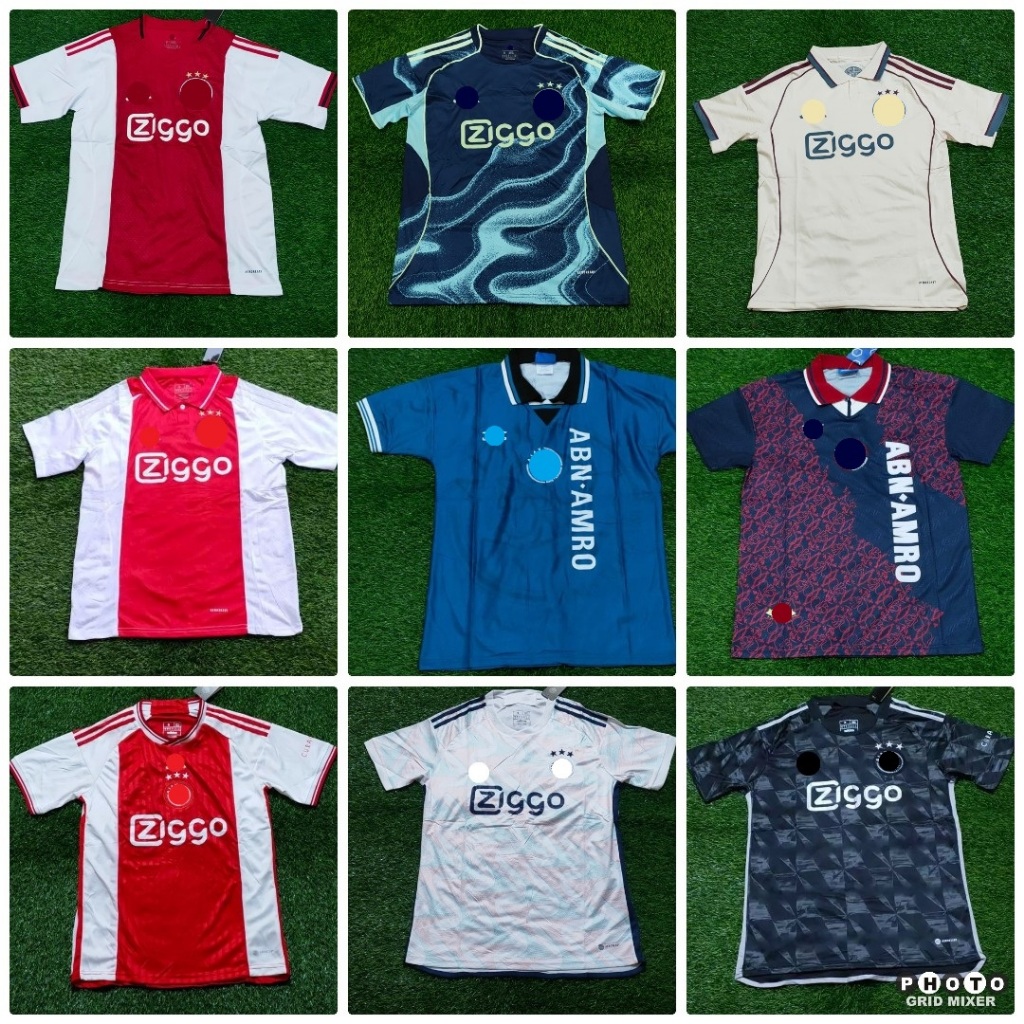 RETRO AJAX HOME AWAY 3RD TRAINING CELANA JERSEY BAJU BOLA 2023 /2024/2025 2026 GRADE ORI IMPORT JUMB