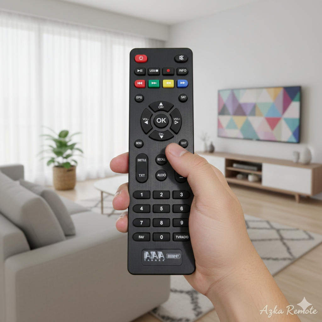 REMOTE REMOT RECEIVER STB PARABOLA TANAKA ORION SKY ORIGINAL TR