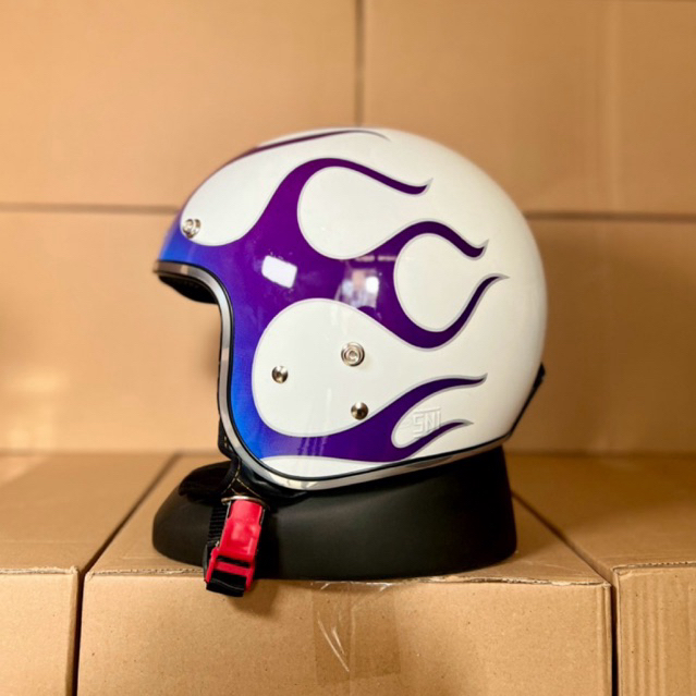 Helm Bogo Motif Api - Helm Bogo Premium