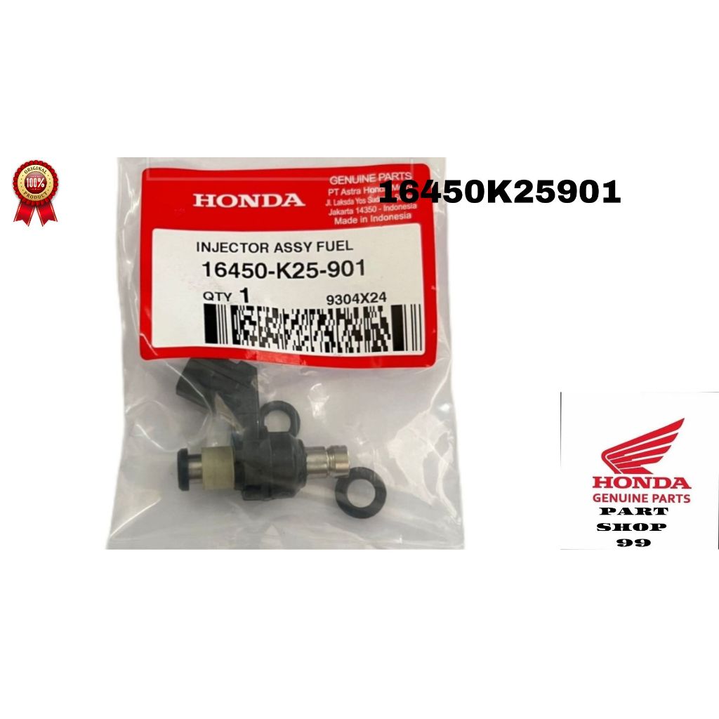 ORI-injektor beat fi original / Injektor Assy Fuel BeAT Fi Scoopy Fi 16450K25901