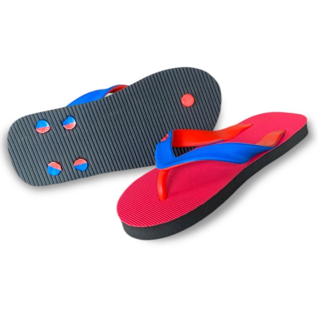 Sandal MELY NB Kuncian / Srampat Ganda Sandal Jepit Dewasa Karet Kuat Aman Nyaman Anti Selip Pria Wa