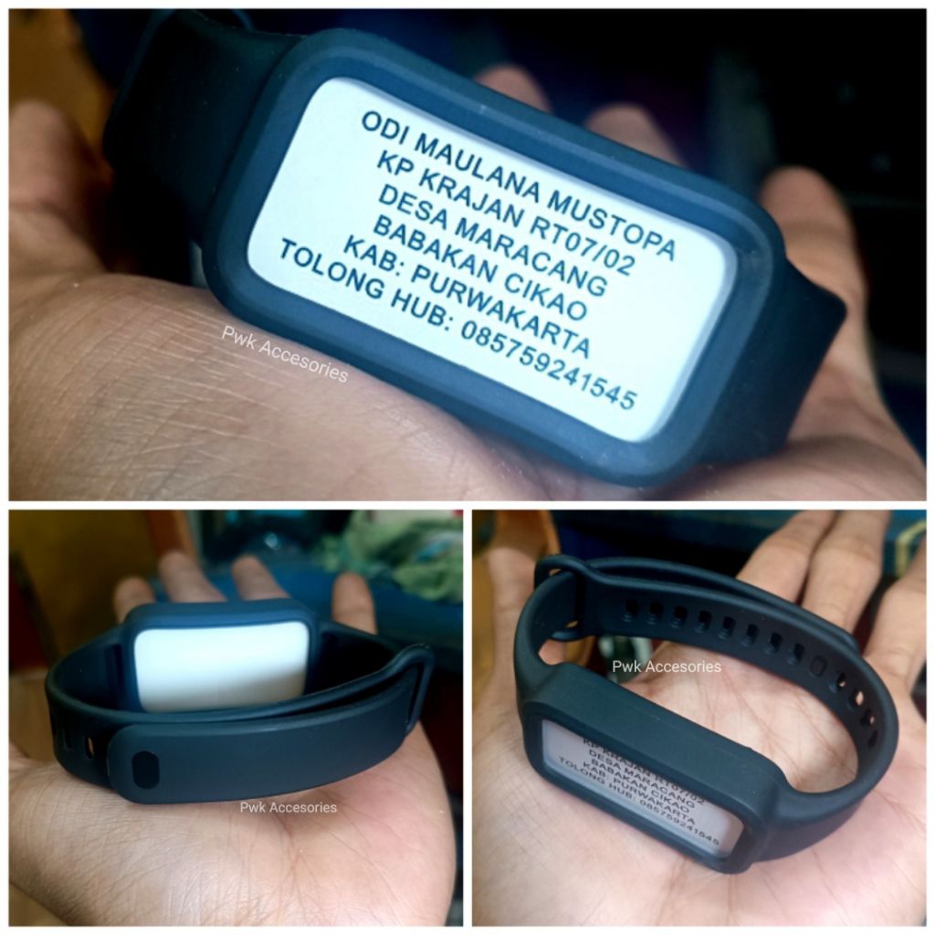 Gelang identitas gelang lansia gelang pikun GIK01