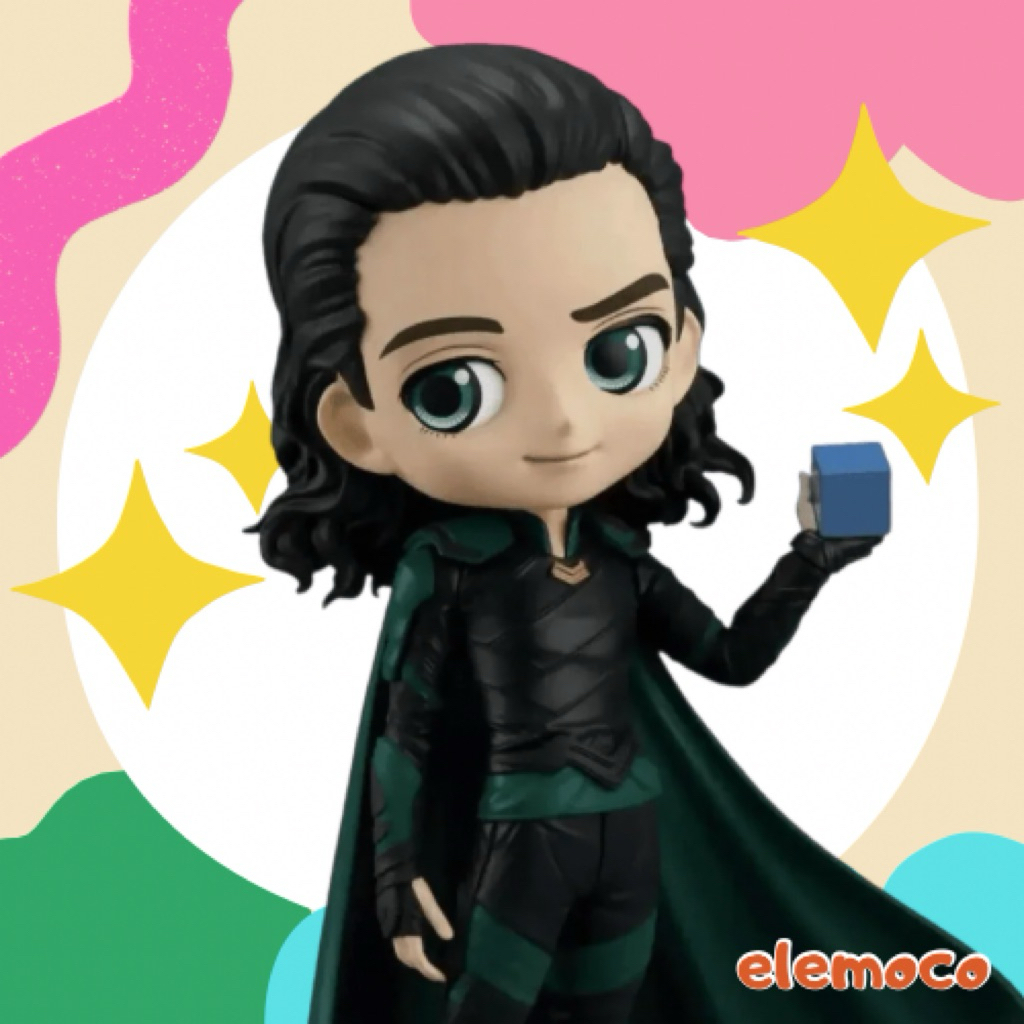 [ Kolpri ] BIB Qposket Marvel Loki (Tesseract) Original