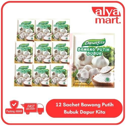 Bawang Putih Bubuk Dapur Kita 12 Sachet
