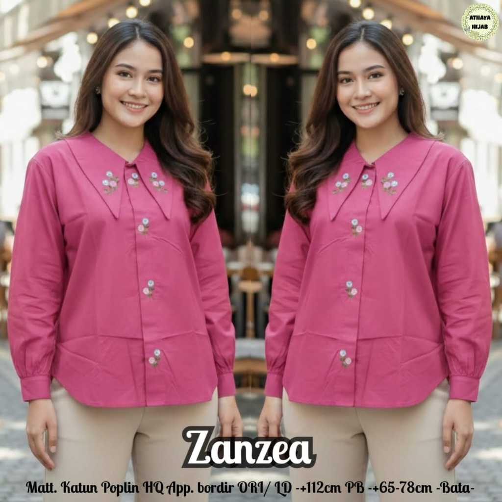 Pakaian Wanita HQ ZANZEA BLOUSE From AtHAYA FASHION STORE