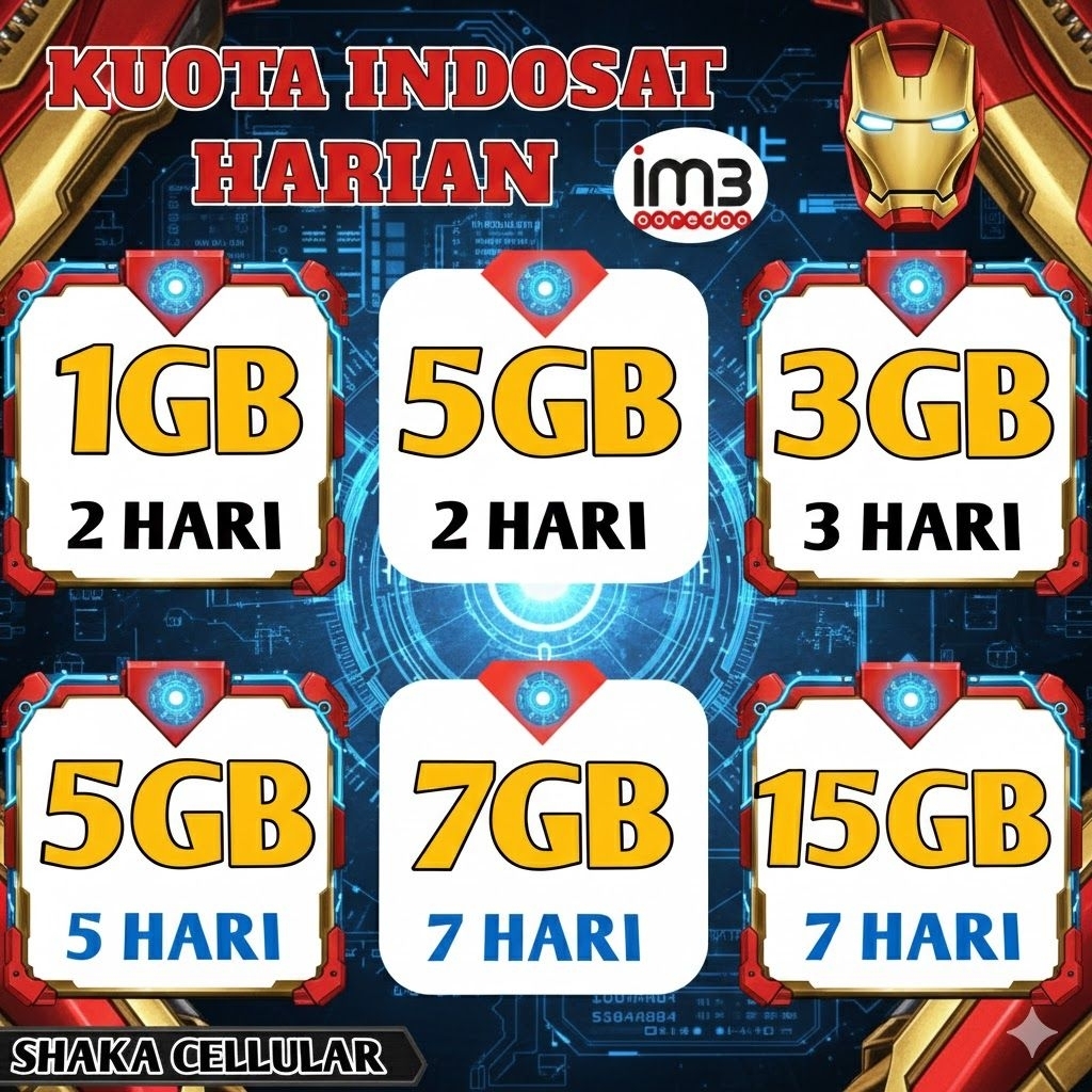 KUOTA INDOSAT FREEDOM INTERNET HARIAN