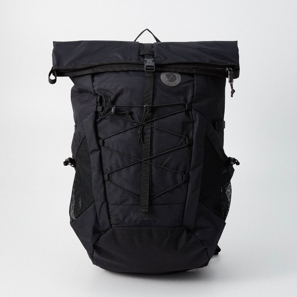 Fjallraven Abisko Hike Foldsack Unisex Rucksack Black/Black 100%Original