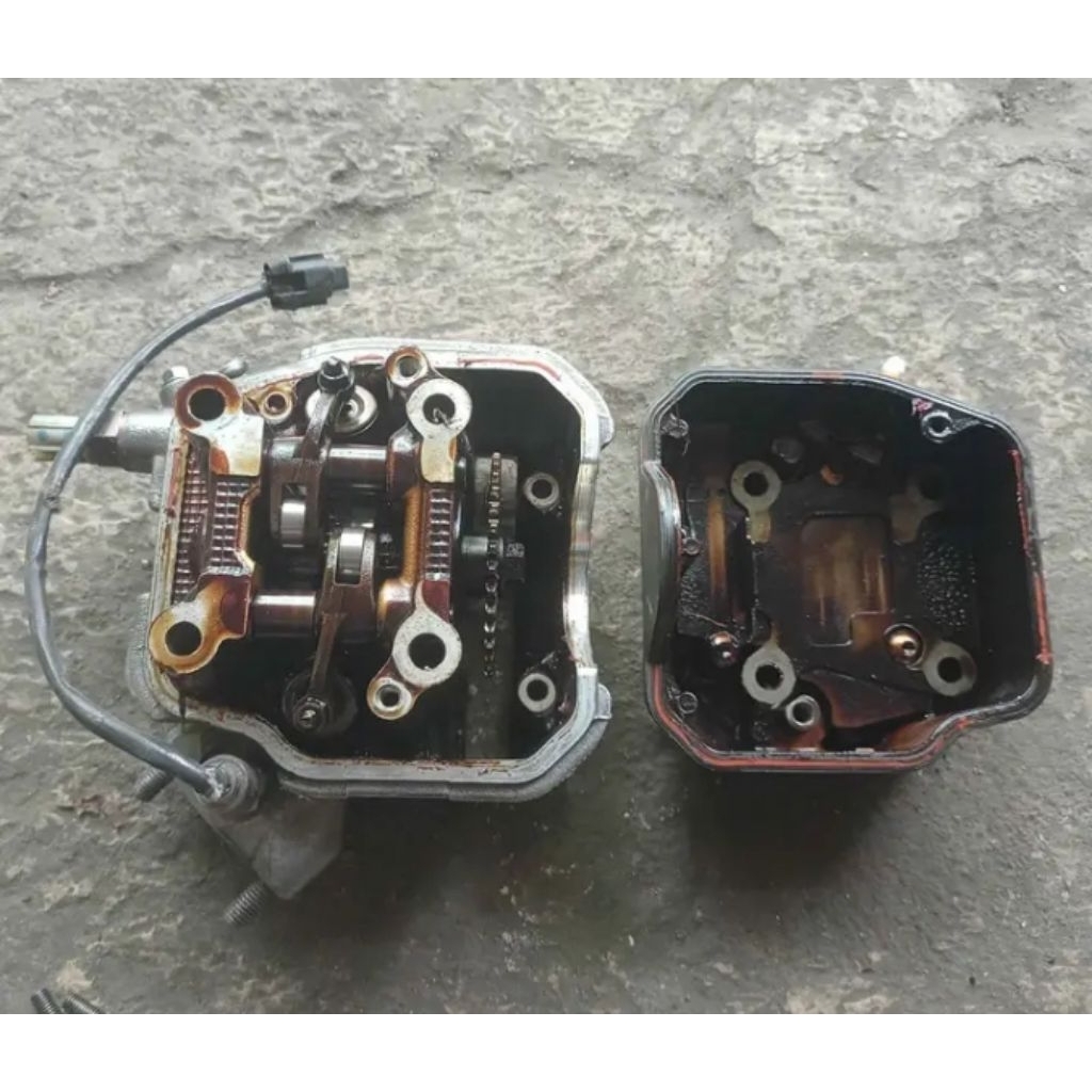 blok head Yamaha Mio j Mio GT soul GT vino x stride barang asli original copotan masih layak pakai s