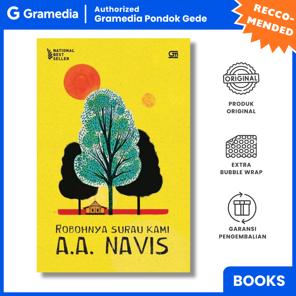 Gramedia Pondok Gede - Robohnya Surau Kami - A.A. Navis | Buku Reccomended