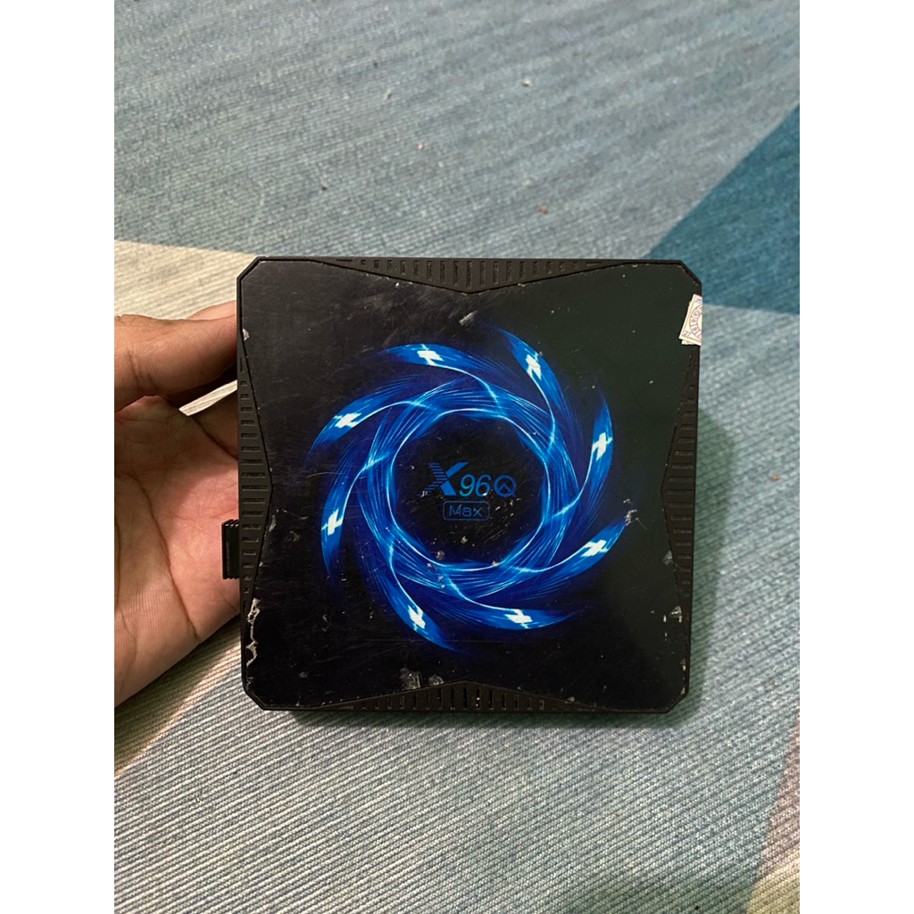 Android Tv Box X96Q Max Normal + Adaptor