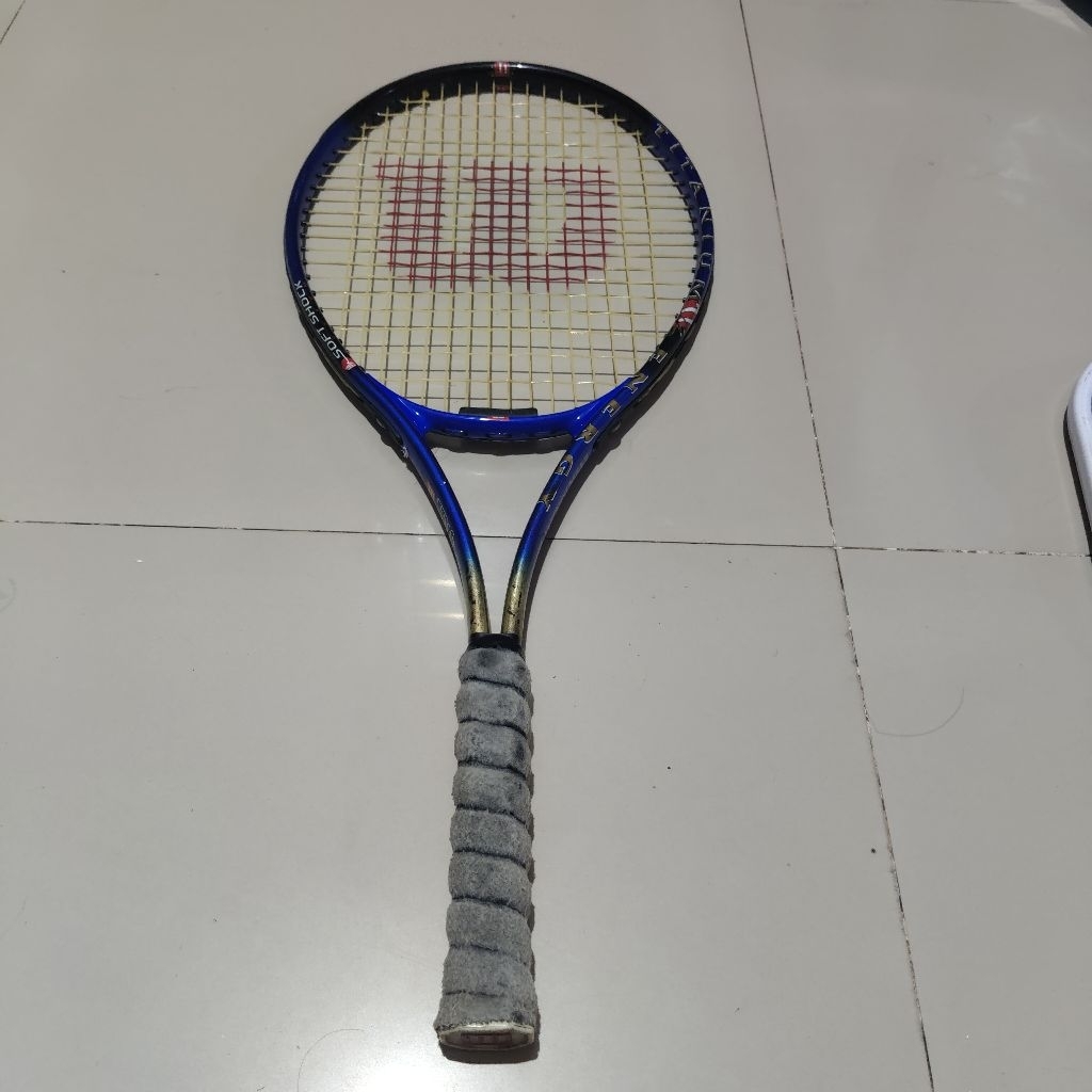 Raket Tenis Wilson Shoft Shock Titanium Energy Original