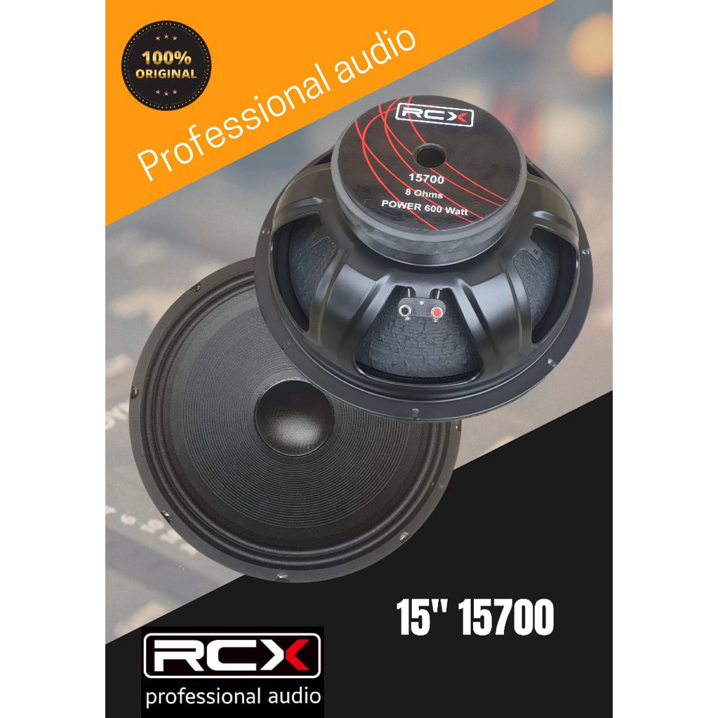Speaker 15 Inc RCX 15700 Power 600watt Original