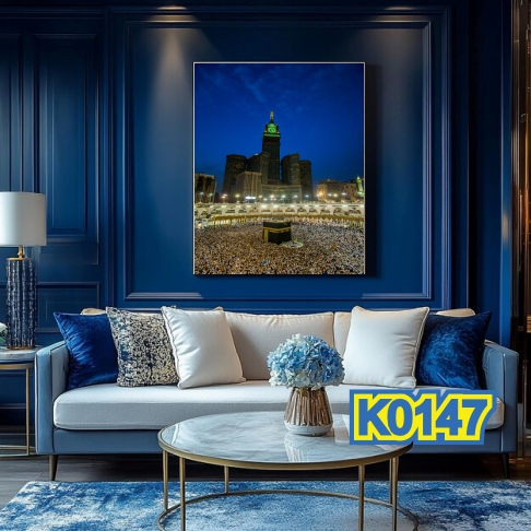 Stiker Kakbah - Stiker Ka'bah - Wallpaper Dinding Motif Kakbah - Wallpaper Kakbah Untuk Ruang Tamu