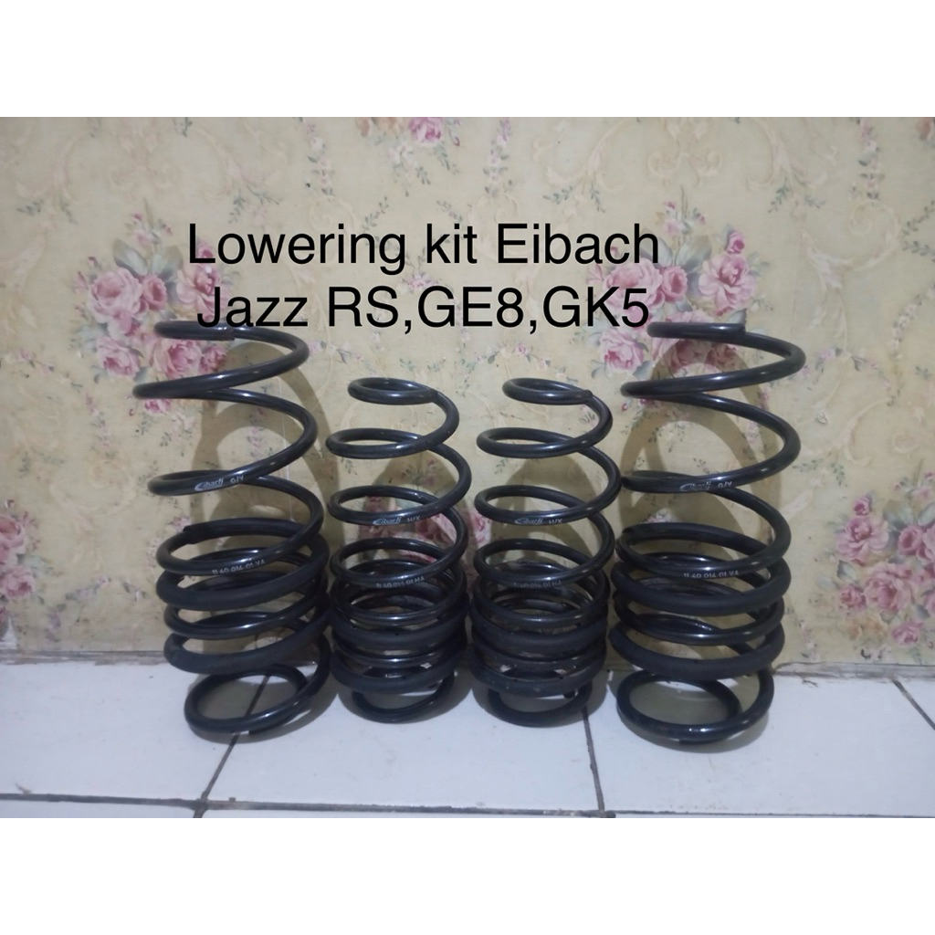 lowering kit eibach jazz RS,GE8,GK5