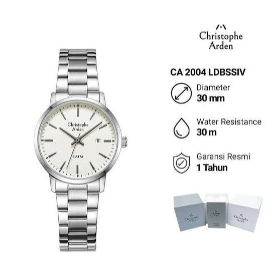 Jam Tangan Wanita Christophe Arden CA 2004 Original